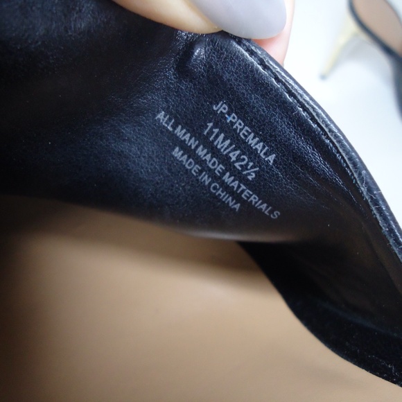 Jessica Simpson Black Slip On Closed Toed Pointed Toed Mule Heels - Size 11 - Picture 10 of 10